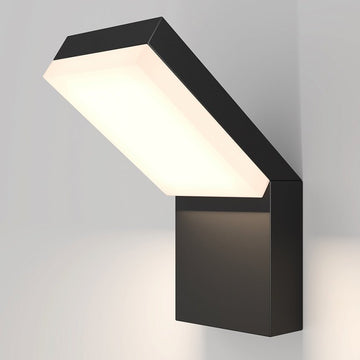 Wandleuchte mit schwarzem Aluminiumkörper und weißem Acryl - Diffusor – Paso | Maytoni - Esszett Luxury | Stilvolles Wohnen mit Charakter