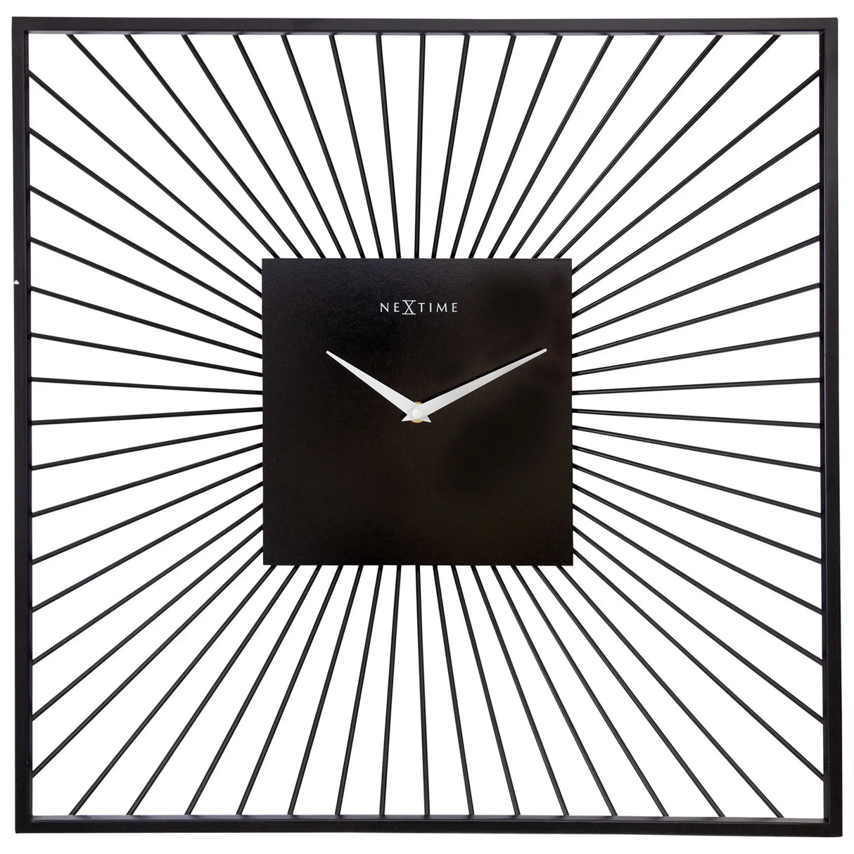 Wanduhr – Lautloses Uhrwerk, Drahtdesign, Skulpturale Optik - Vasco | NeXtime