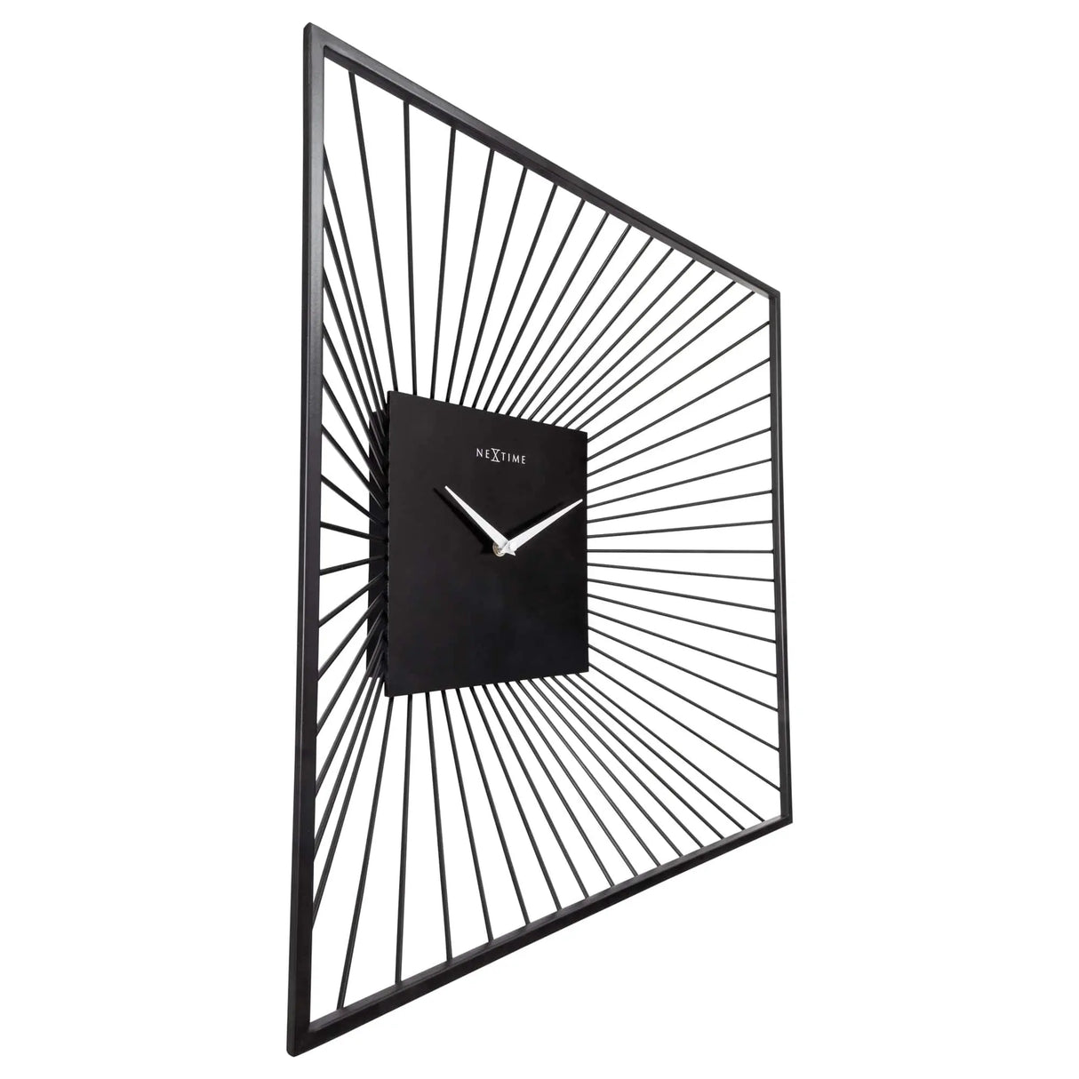 Wanduhr – Lautloses Uhrwerk, Drahtdesign, Skulpturale Optik - Vasco | NeXtime