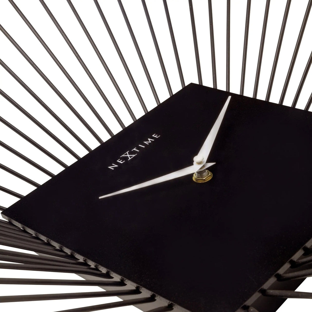 Wanduhr – Lautloses Uhrwerk, Drahtdesign, Skulpturale Optik - Vasco | NeXtime
