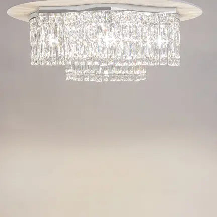 Deckenleuchte – Chromfarbenes Metall, 10-flammig, 60 cm Durchmesser - Dune | Maytoni