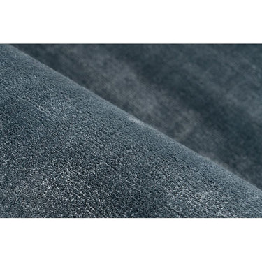 Teppich – Feine Viskose, Baumwollrücken, Blaue Optik, 170 cm - Village 125 | Kayoom