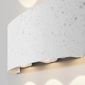Facade Lighting White Metal Up-Down LED Light – Strato | Maytoni