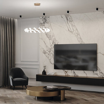 Deckenleuchte GX53‑Sockel Mattes Schwarz Finish – Polar | Maytoni - Esszett Luxury | Stilvolles Wohnen mit Charakter