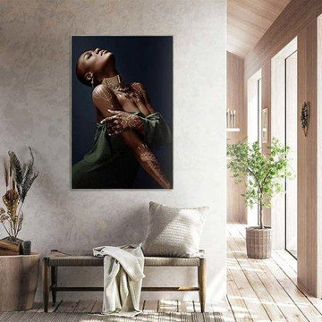 Wandbild aus mit Struktur Glasveredelung und Mandala - Design – Secret of Mandala | PTMD - Esszett Luxury | Stilvolles Wohnen mit Charakter
