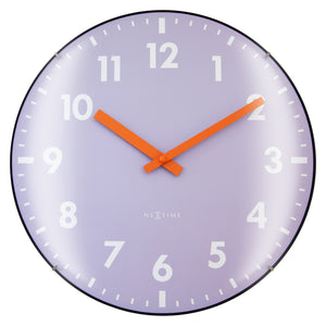 Wanduhr – Lautloses Uhrwerk, Kuppelglas, Modernes Zifferndesign - Duomo | NeXtime