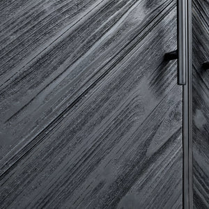 Schrank aus Holz mit stabilem Metallrahmen zwei Türen und zerlegbarem Design – Rens | PTMD - Esszett Luxury | Stilvolles Wohnen mit Charakter