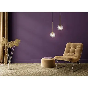 Pendant lamp with transparent moiré glass sphere and brass finish in modern design – Ligero | Maytoni