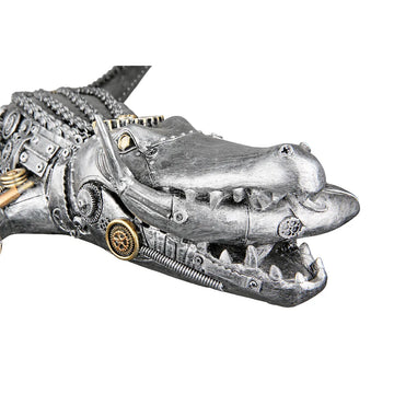 Figur – Mechanik Design, Vintage Optik, Detailreiche Form - Steampunk Crocodile | Gilde