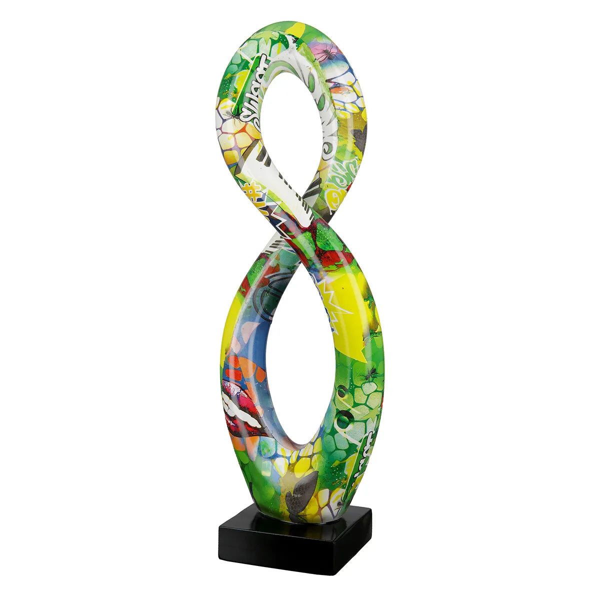 Skulptur – Graffiti Muster, Moderne Kunst, Kunstharz Design - Street Art | Gilde