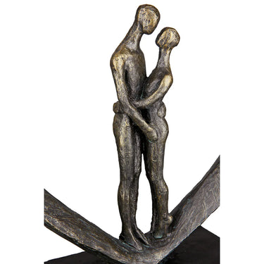 Skulptur – Herz Design, Antik Finish, Bronze Optik - Love Tree | Gilde