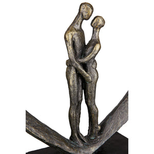 Skulptur – Herz Design, Antik Finish, Bronze Optik - Love Tree | Gilde