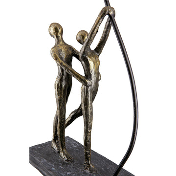 Skulptur – Ballon Motiv, Antik Finish, Bronze Optik - Love Balloon | Gilde