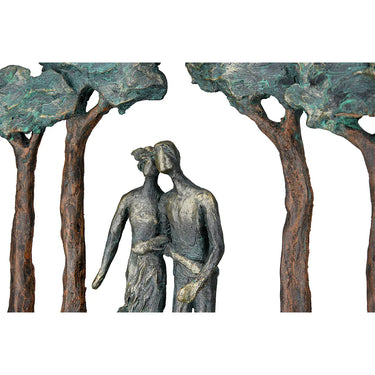 Skulptur – Wald Motiv, Paar Design, Antik Finish - Under Trees | Gilde