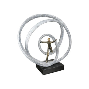 Skulptur – Läufer Motiv, Antik Finish, Moderne Form - Liberation | Gilde