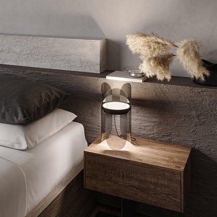 Tischleuchte – Schwarz Matt, Metall Körper, Edles Design - Insight | Maytoni