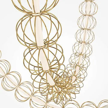 Pendant Light Golden Finish Dome Shade & Integrated LED – Golden Cage | Maytoni