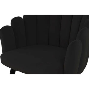 Stuhl mit samtweichem Bezug, ergonomischer Form und stabilem Metallgestell – Jeane 625 | Kayoom - Esszett Luxury | Stilvolles Wohnen mit Charakter
