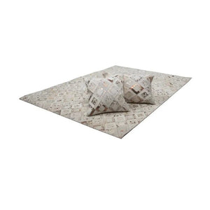 Kissen Leder Metallic - Effekt Handgefertigt – Spark 110 | Kayoom - Esszett Luxury | Stilvolles Wohnen mit Charakter