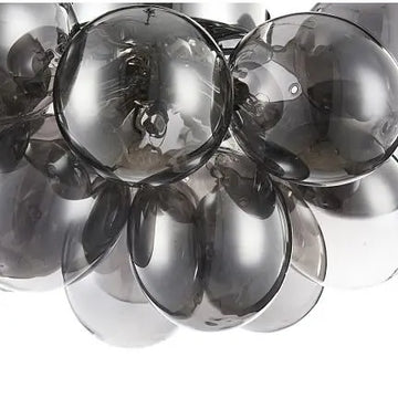 Ceiling light nickel-coloured smoked glass shades 4×G9 – MOD112-04-N | Maytoni