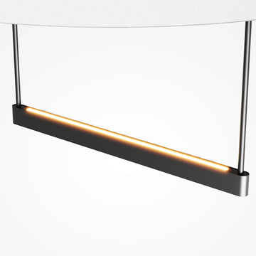 Pendelleuchte – Schwarzes Metall, Sanftes Reflexionslicht, 60 cm Schirm, 30 W, dimmbar - Ambience | Maytoni