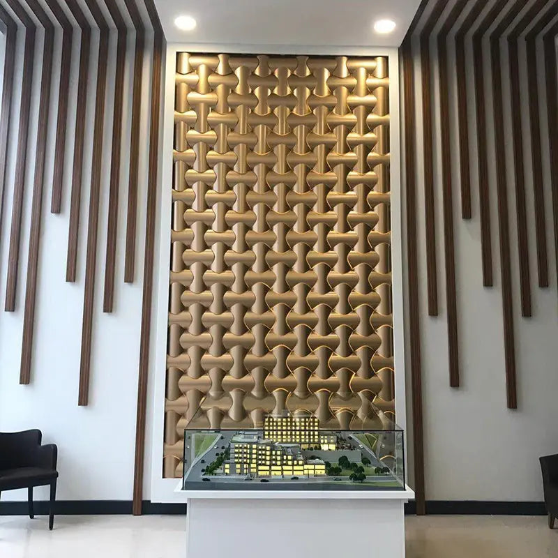 3D Wall with Relief Structure, Geometric Spline Design & Lightweight Material – Spline | 3D Wall