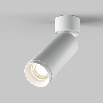Deckenleuchte Weißes Aluminium LED Einstellbarer Abstrahlwinkel 15°–50° – Focus Zoom | Maytoni - Esszett Luxury | Stilvolles Wohnen mit Charakter