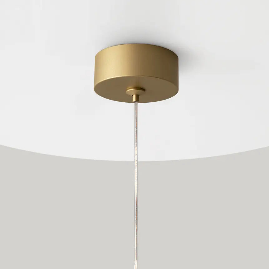Pendelleuchte – Mattgoldenes Aluminium, 1×GX53 Fassung, 108,5 cm Höhe - Polar | Maytoni