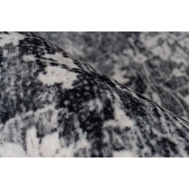 Teppich – Vintage Muster, Graue Farbgebung, Bordüren Design, 200 x 290 cm - Saphira 400 | Kayoom