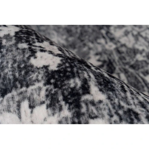Teppich – Vintage Muster, Graue Farbgebung, Bordüren Design, 160 x 230 cm - Saphira 400 | Kayoom