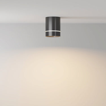 Deckenleuchte aus mattschwarzem Aluminium mit LED und warmweißem Licht – Onda | Maytoni - Esszett Luxury | Stilvolles Wohnen mit Charakter