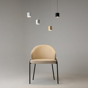 Pendelleuchte Mattgoldenes Aluminiumgehäuse mit GX53 - Fassung, modernem Design und energiesparender Beleuchtung – Arc | Maytoni - Esszett Luxury | Stilvolles Wohnen mit Charakter