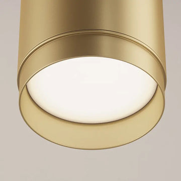 Pendant Light Matt Gold Aluminum Housing with GX53 Socket, Modern Design and Energy-Saving Lighting – Arc | Maytoni