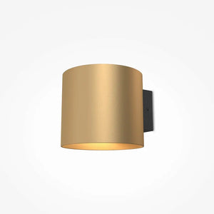 Wandleuchte – Mattgold Aluminium, G9 Fassung, IP20 Schutz, Ø10 cm - Rond | Maytoni