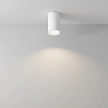 Deckenleuchte – Weißes Finish, Aluminium Gehäuse, GU10 Fassung, Ø6,5 cm - Zoom | Maytoni