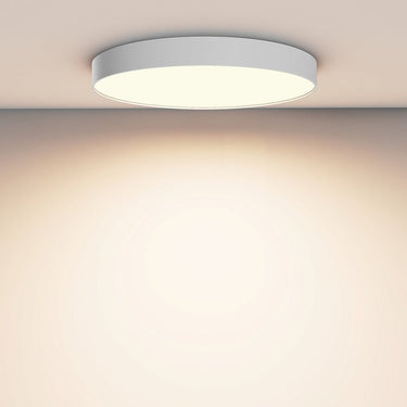 Deckenleuchte aus weißem Aluminium mit integrierter LED und warmweißem Licht – Zon | Maytoni - Esszett Luxury | Stilvolles Wohnen mit Charakter