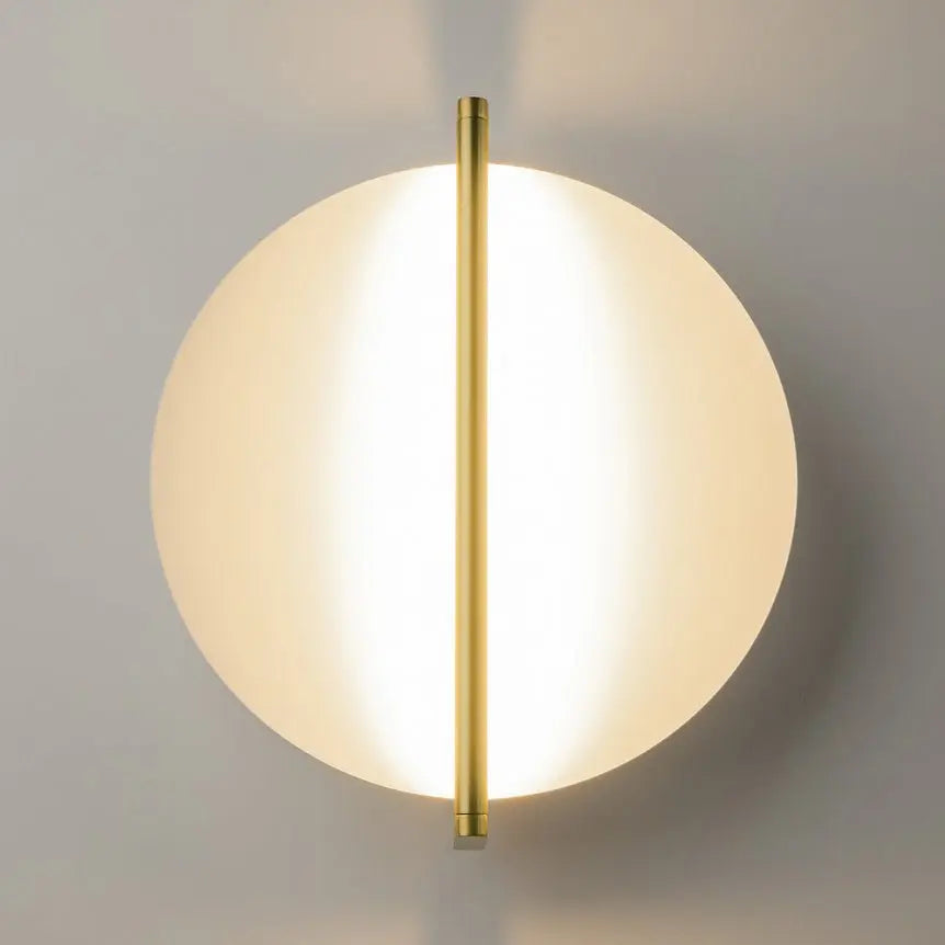 Wandleuchte – Goldfarbenes Aluminium, 14 W Leistung, Warmweiß, 30 cm Höhe - Mira | Maytoni