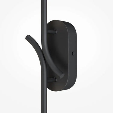 Wall Light Black, Metal Frame, White Silicone Diffuser, Integrated 5W LED 3000K – Renaissance | Maytoni