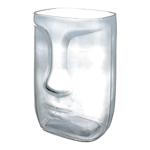 Vase – Gesichts Design, Glas Optik, Moderne Form - Face | Gilde