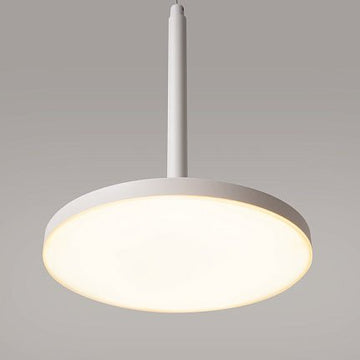 Pendelleuchte Weißes Aluminiumgehäuse mit mattweißem Acryl - Diffusor, integrierter LED und modernem Design – Arc | Maytoni - Esszett Luxury | Stilvolles Wohnen mit Charakter