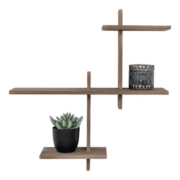 Wandregal – Kiefernholz, Naturfinish, 55 cm - Gavi | House Nordic