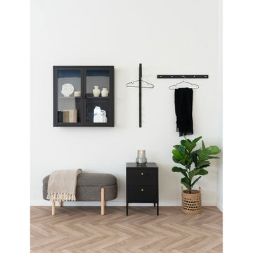 Vase - Glass Material, Smoke Grey Tone, Minimalist Elegant - Smoked | House Nordic