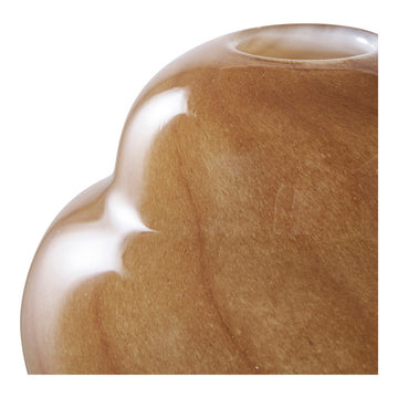 Vase Glass Material Brown Color Design Scandinavian Minimalism | House Nordic