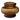 Vase - Mouth Blown Glass, Smoke Brown Color, Scandinavian Design - Clara | House Nordic