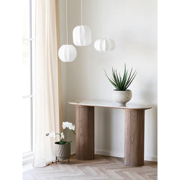 Plant pot – Steel Brown, round silhouette, timeless-modern aesthetic | House Nordic