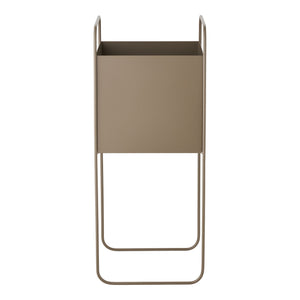 Blumentopf – Brauner Stahl, erhöhtes Gestell, 54 cm hoch | House Nordic
