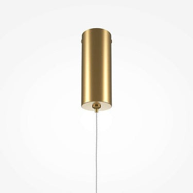 Pendelleuchte Schwarz & Satin - Nickel Finish Röhrenförmiges Design & Integrierte LED – Halo | Maytoni - Esszett Luxury | Stilvolles Wohnen mit Charakter