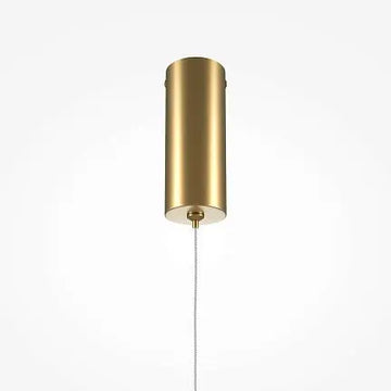Pendant Light Black & Satin Nickel Finish Tubular Design & Integrated LED – Halo | Maytoni