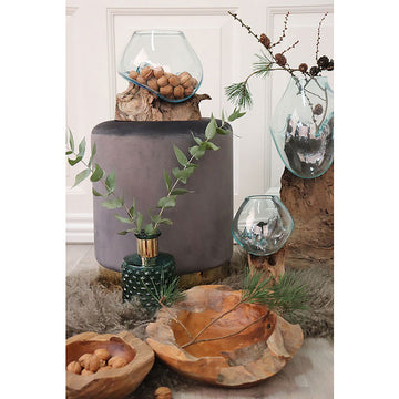 Waterdrop - TNaturholz, Glasbehälter, 20 cm Höhe - San Marino | House Nordic