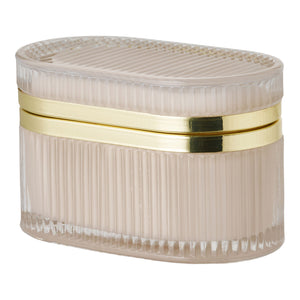 Glasbox – Nude Messing, Glas Design, 9 cm - Love | House Nordic